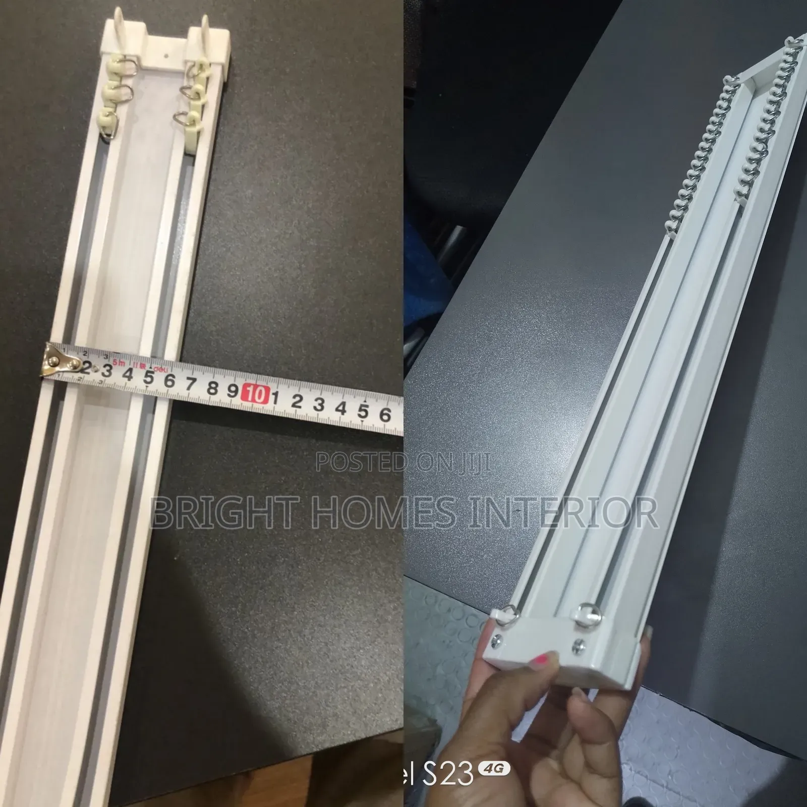 8cm Width Double Rail and Full Length 6m