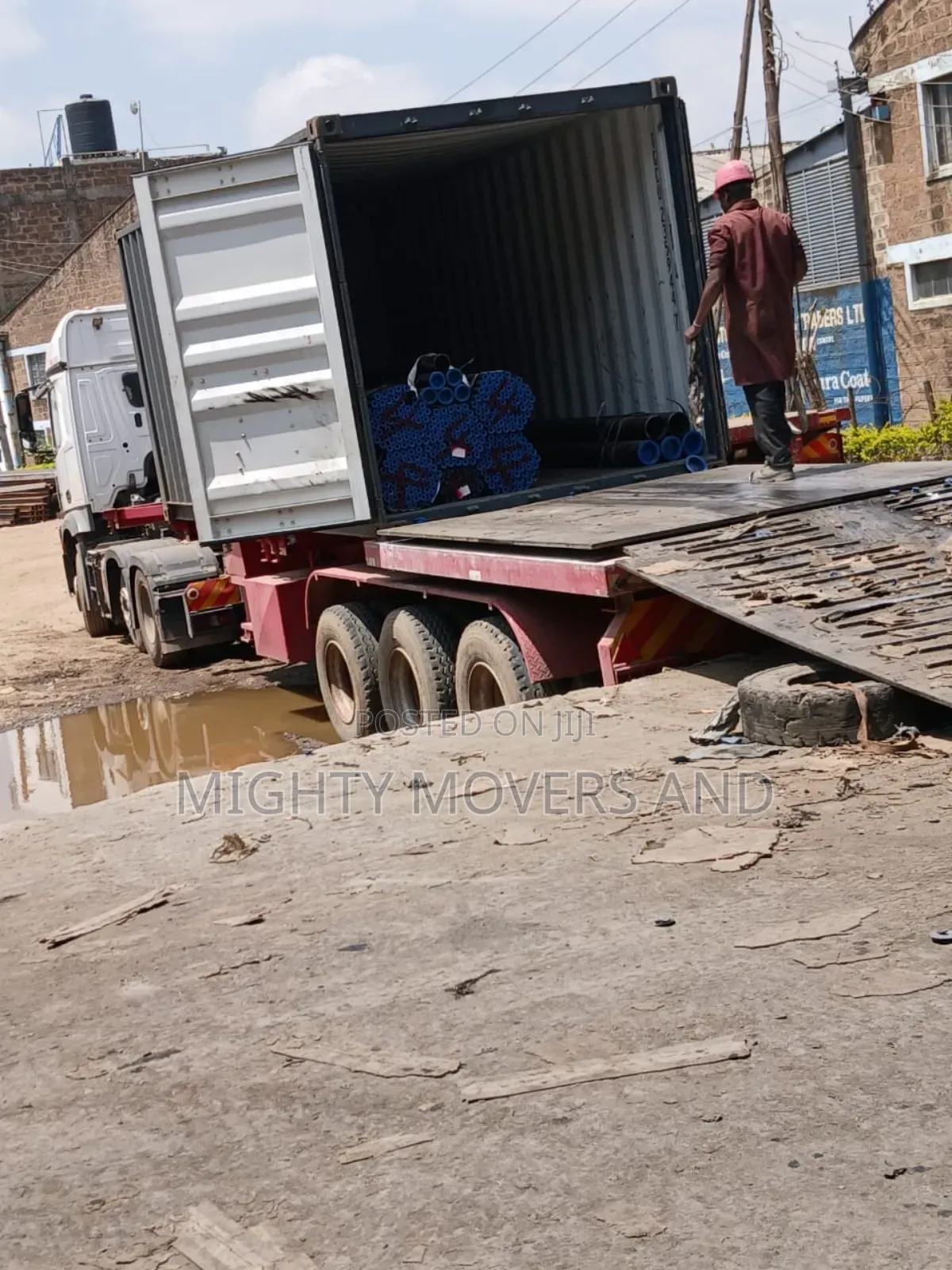 Trucks for Load Delivery and Logistics Are at Hand