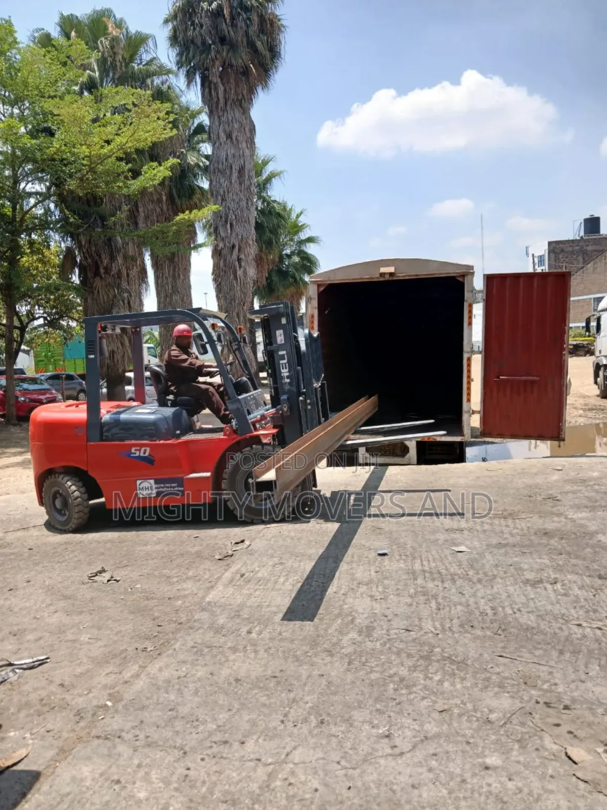 Trucks for Load Delivery and Logistics Are at Hand