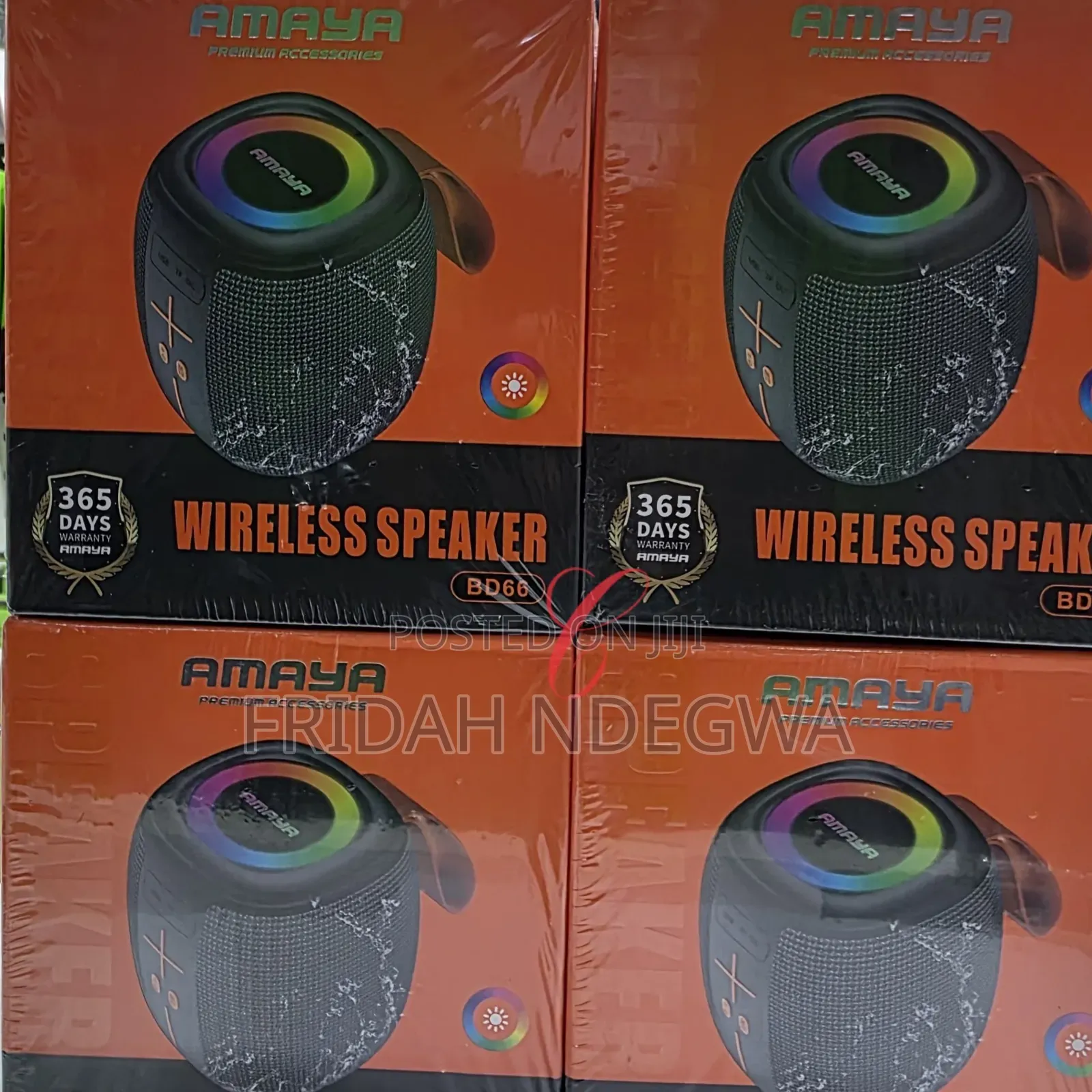 Amaya Bd66 Wireless Speaker With *Fm Radio, Usb Memory Card Slots