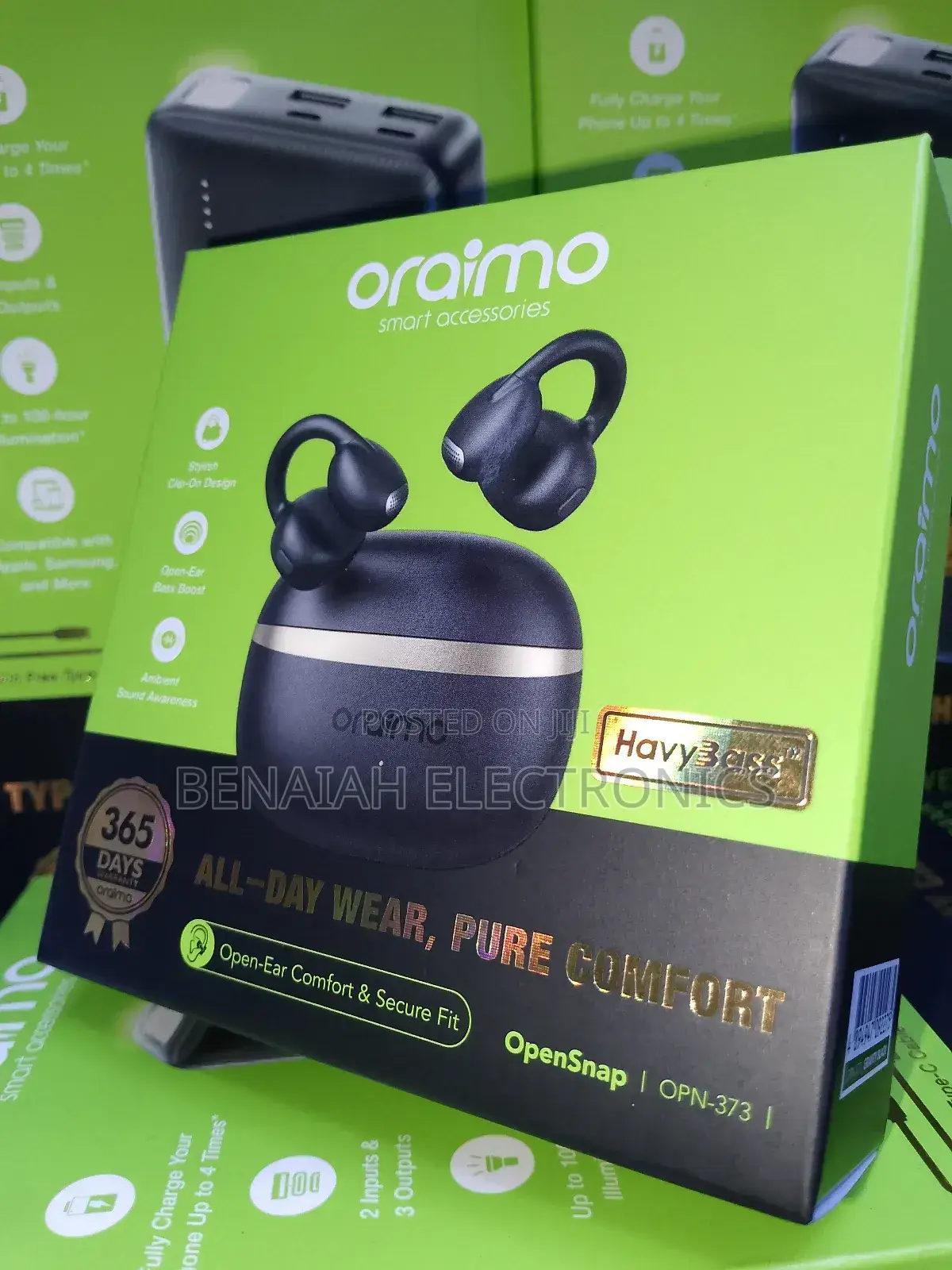 Oraimo Earbuds, High Quality and Comfortable Buds