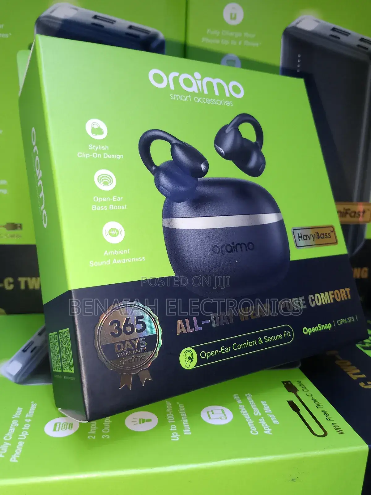 Earbuds High Quality Bluetooth Oraimo Earbuds