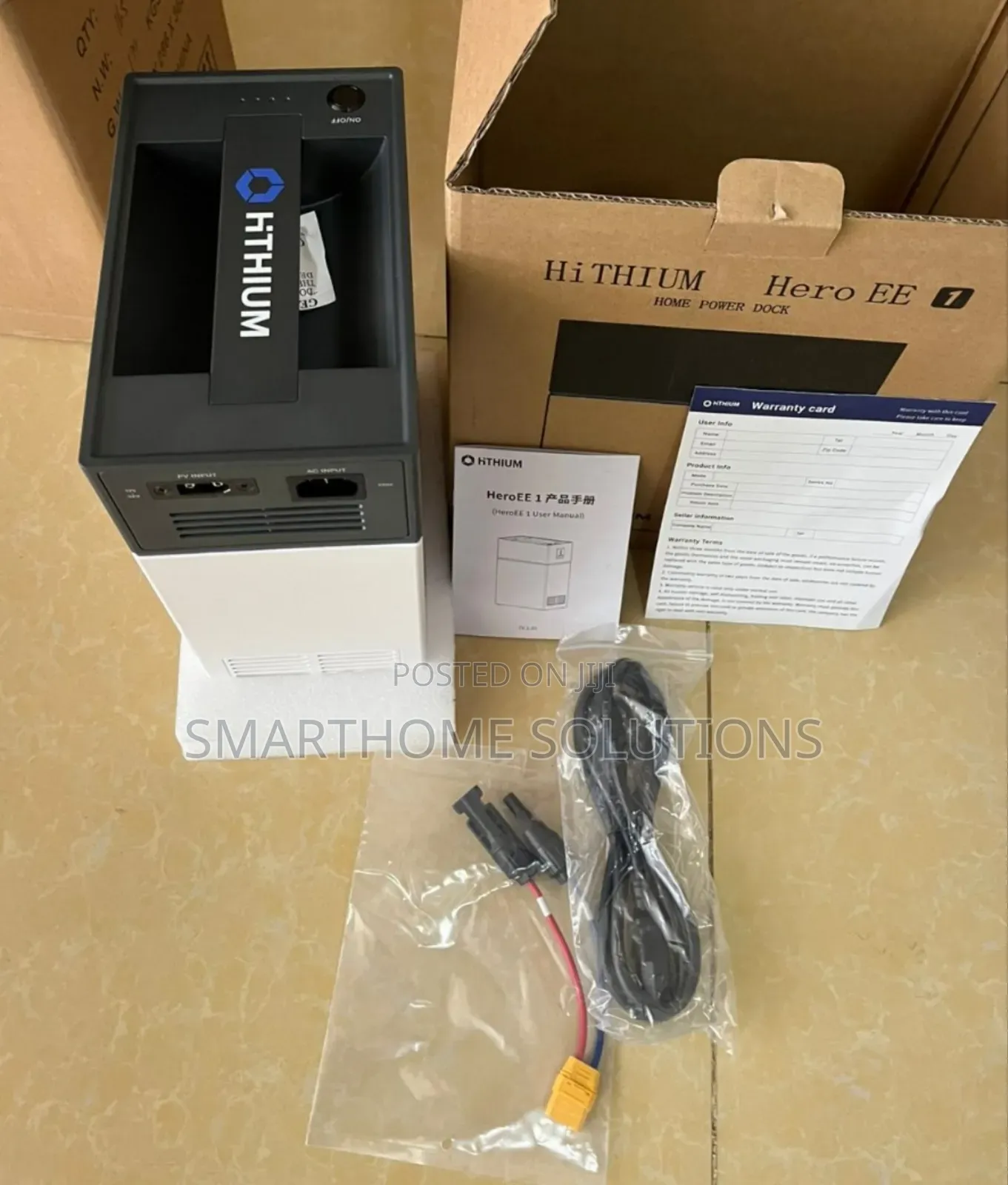 Powerbank Station Solar Power Lithium 3 In 1 Inverter+Battery