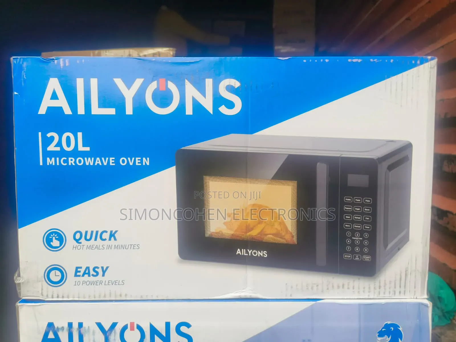 20 Litres Ailyons Digital Microwave