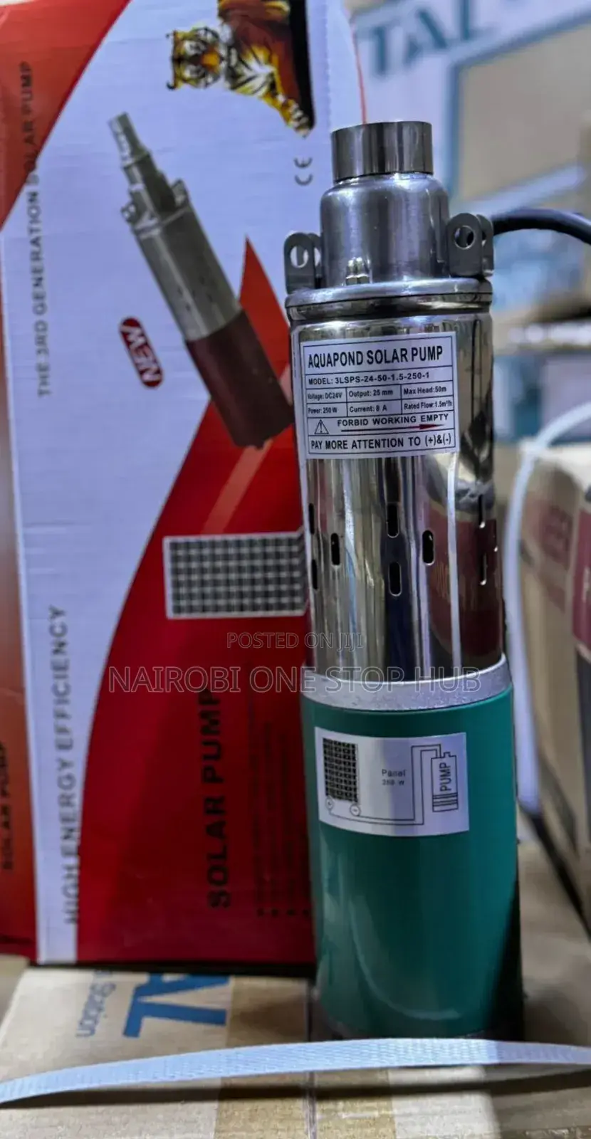 Aquapond 250w Solar Submersible Pump
