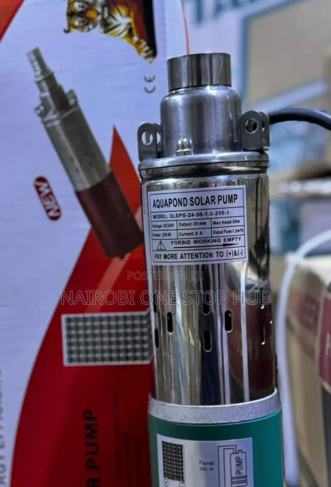 Aquapond 250w Solar Submersible Water Pump