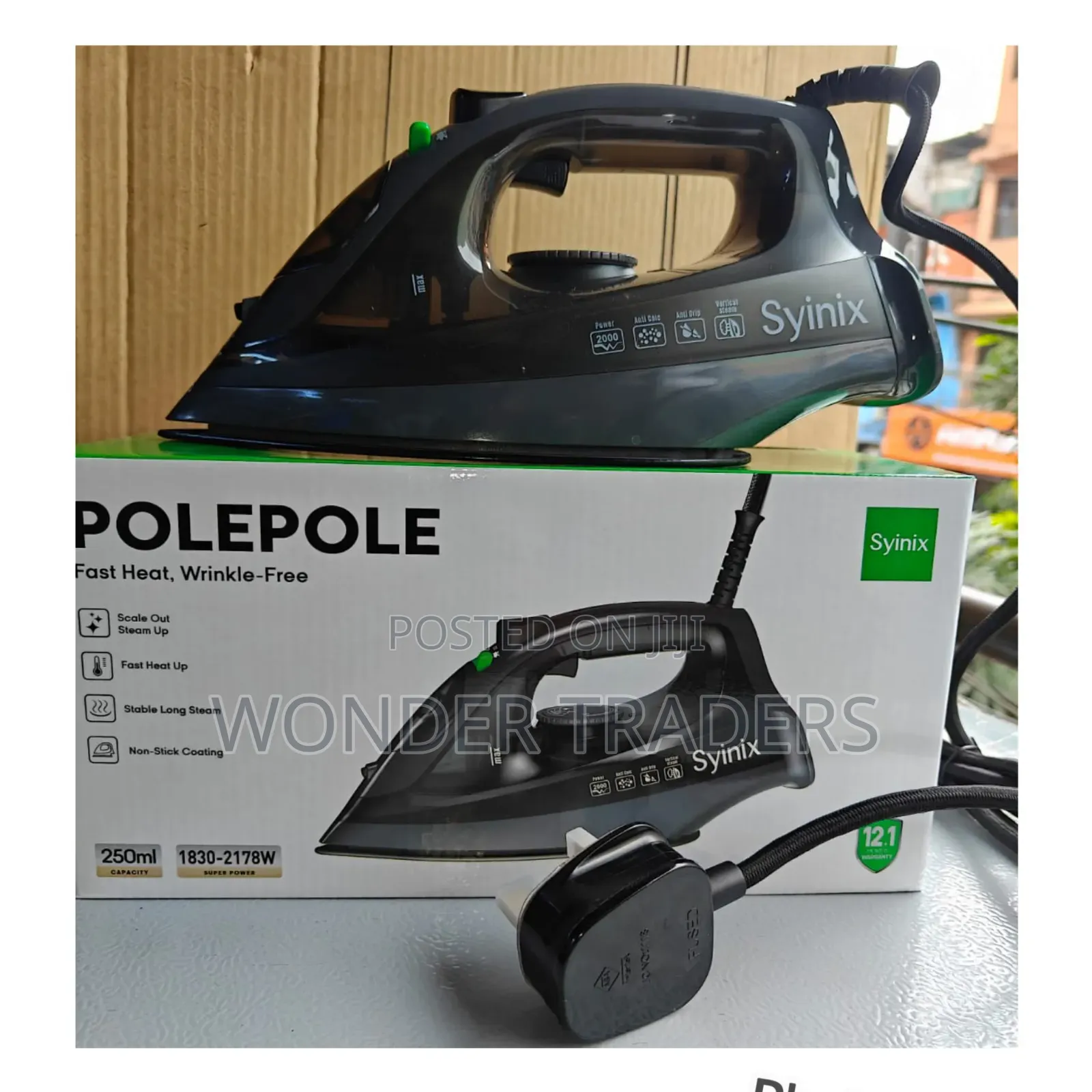 Syinix Steam Iron Box