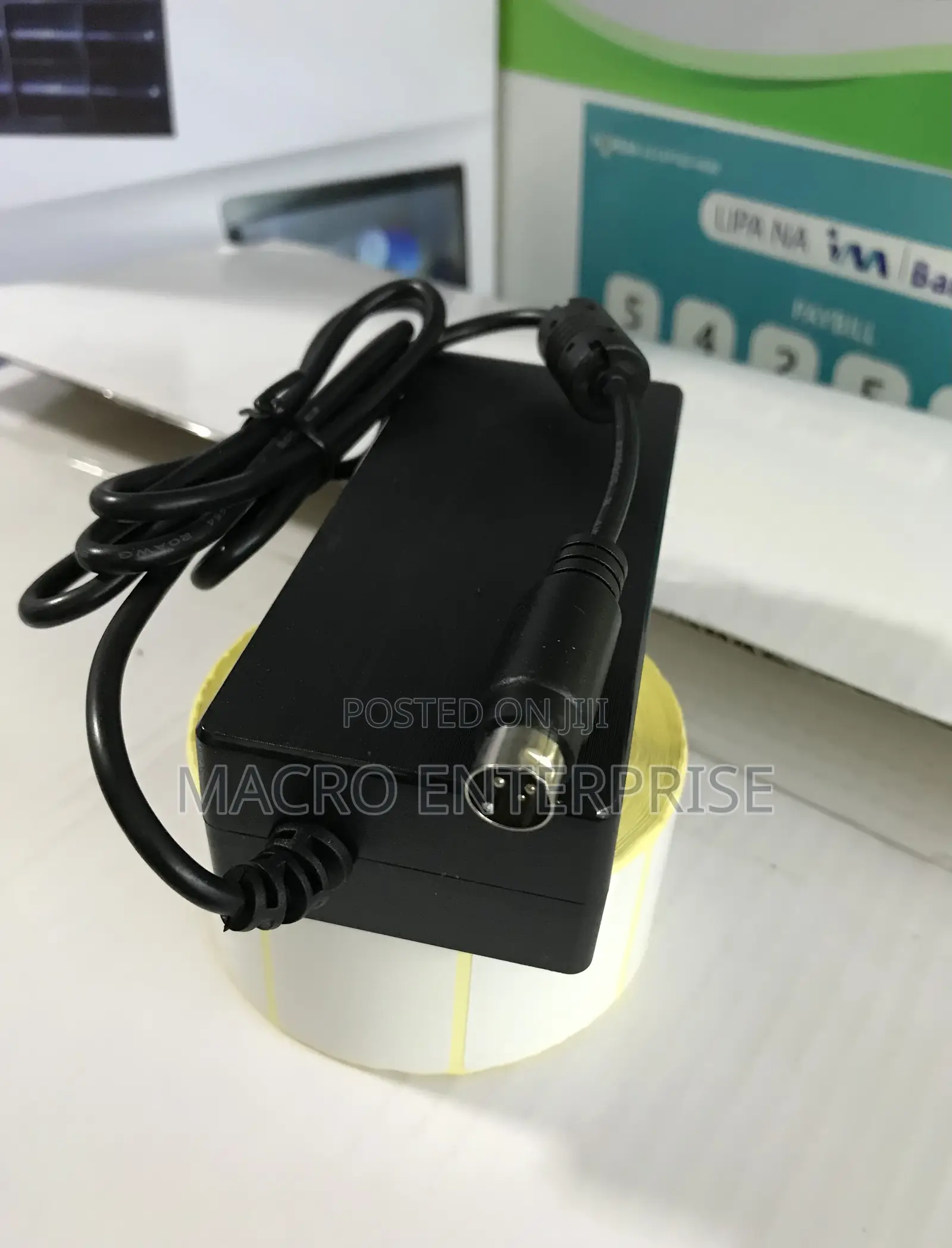 3-Pin Power Supply Adapter for Thermal Printer – Reliable Pos Use