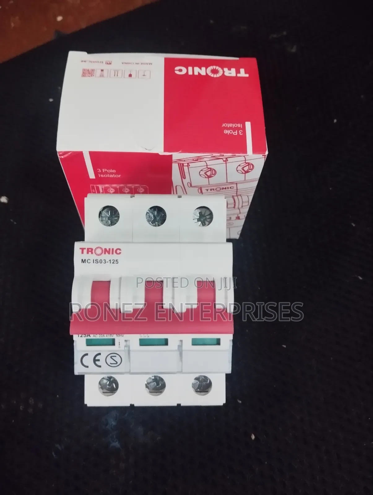 Triple Pole 125 Amps Tronic