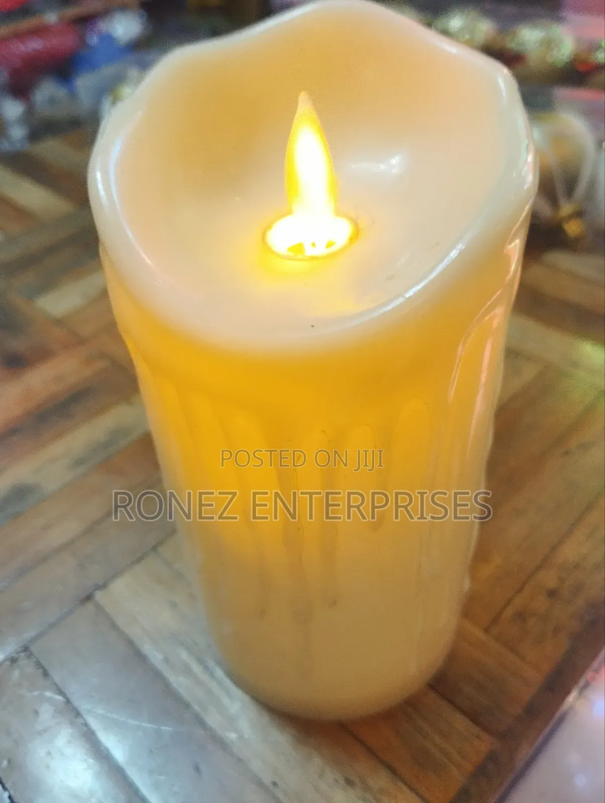 Battery Christmas Candle