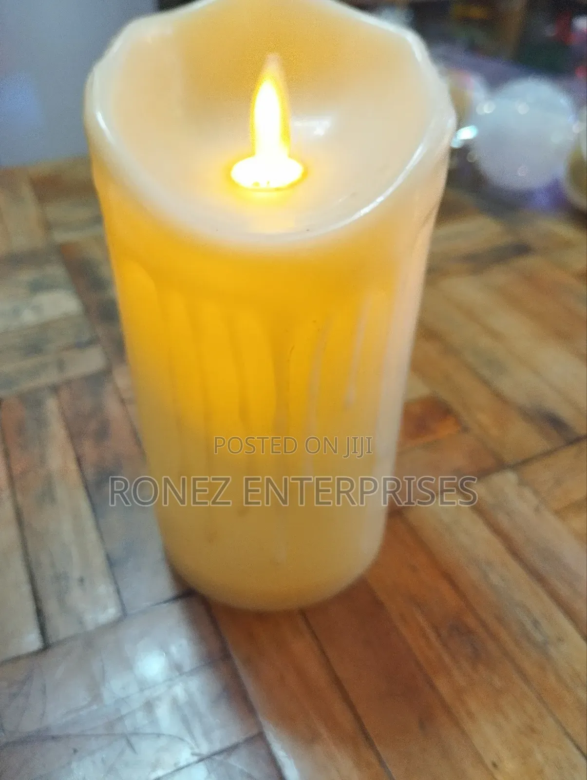 Battery Christmas Candle