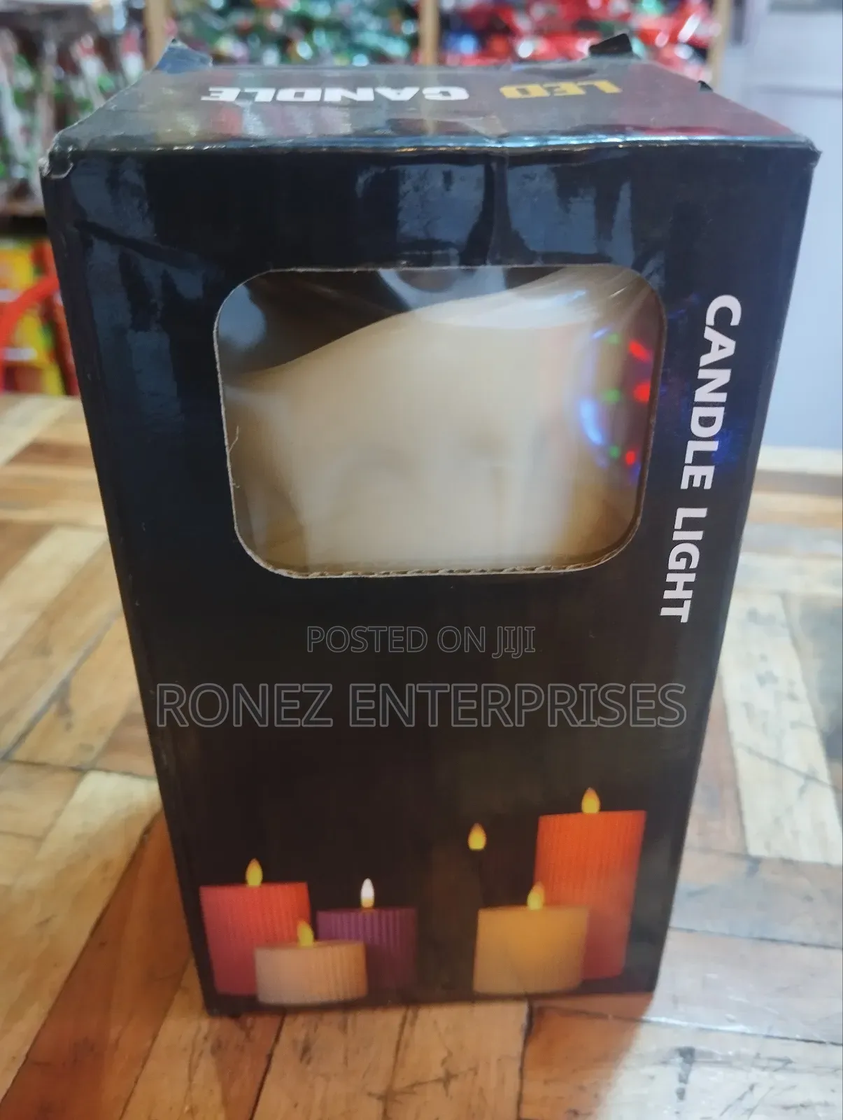 Battery Christmas Candle