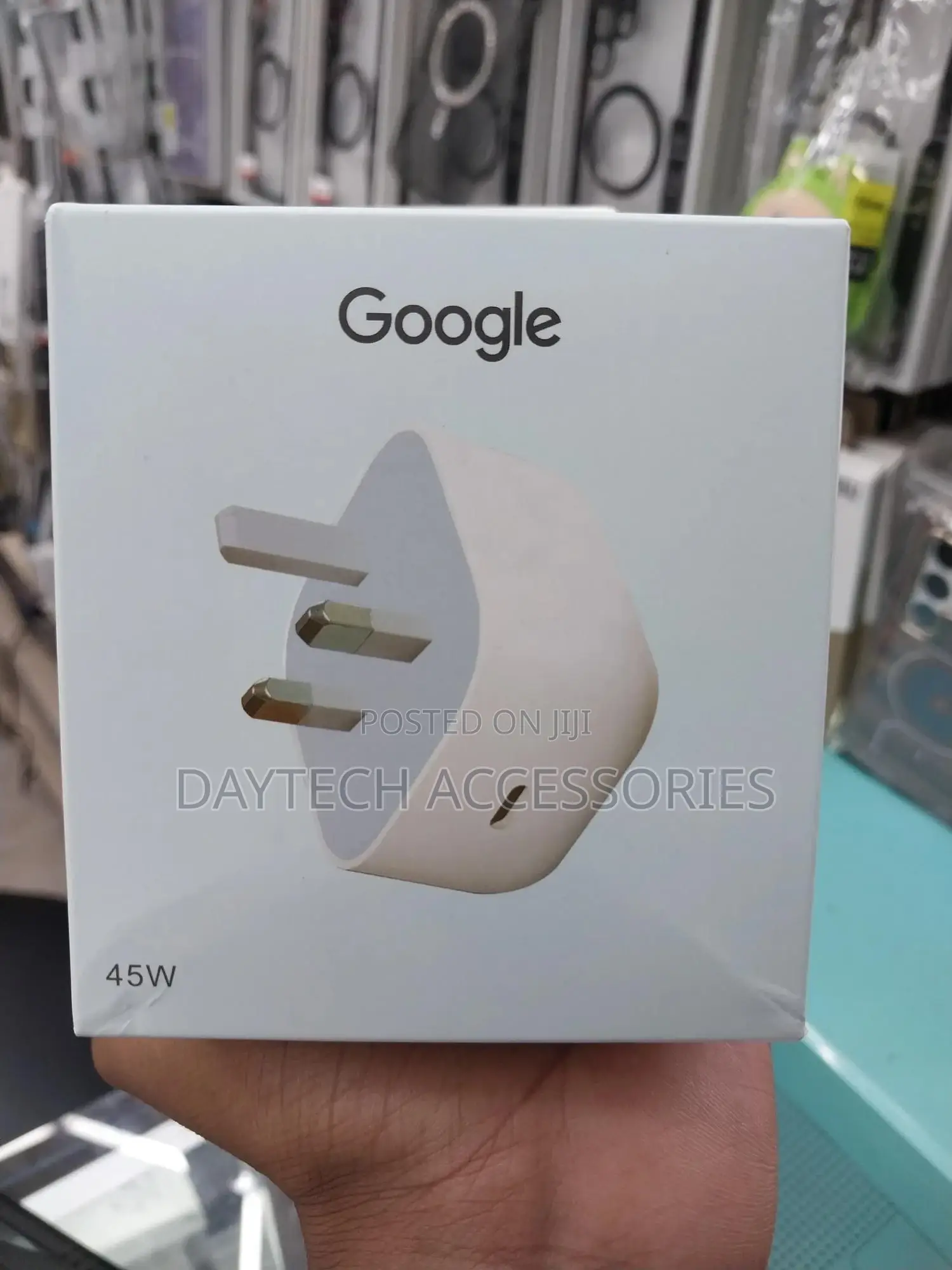 The Google 45w Usb-C Power Charger.