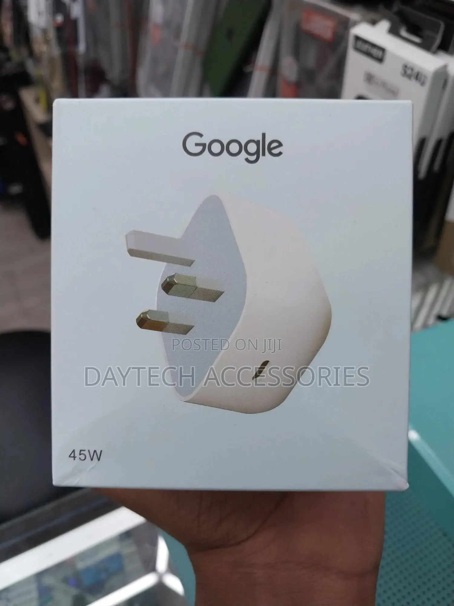The Google 45w Usb-C Power Charger.