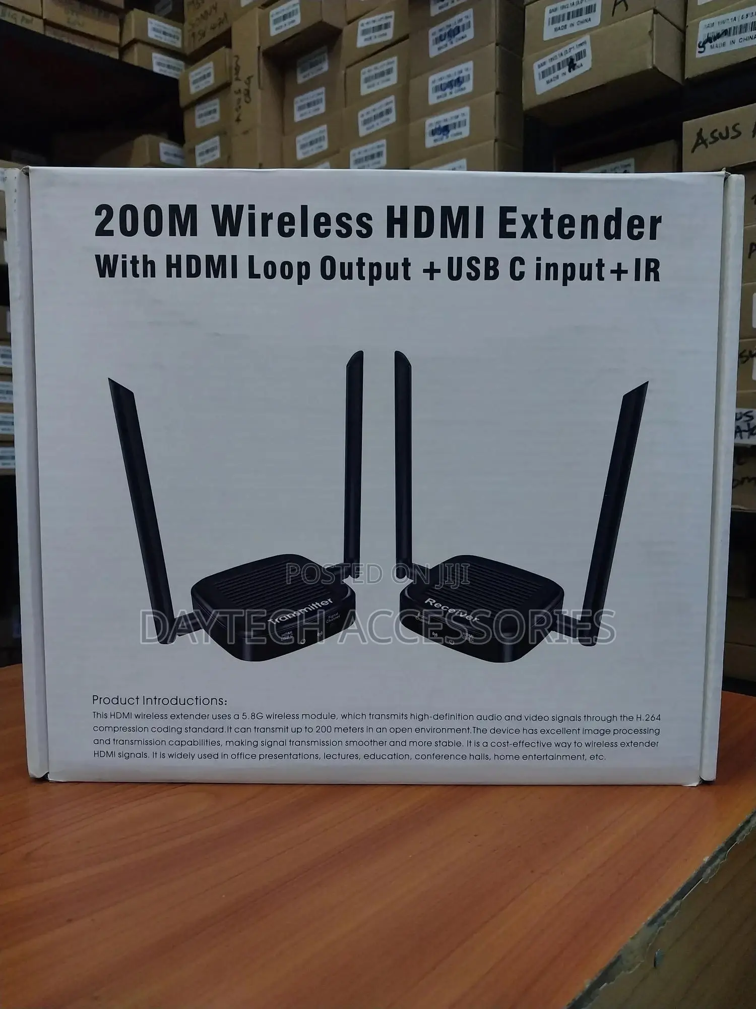 Wireless Hdmi Video Transmitter and Receiver Kit 200m