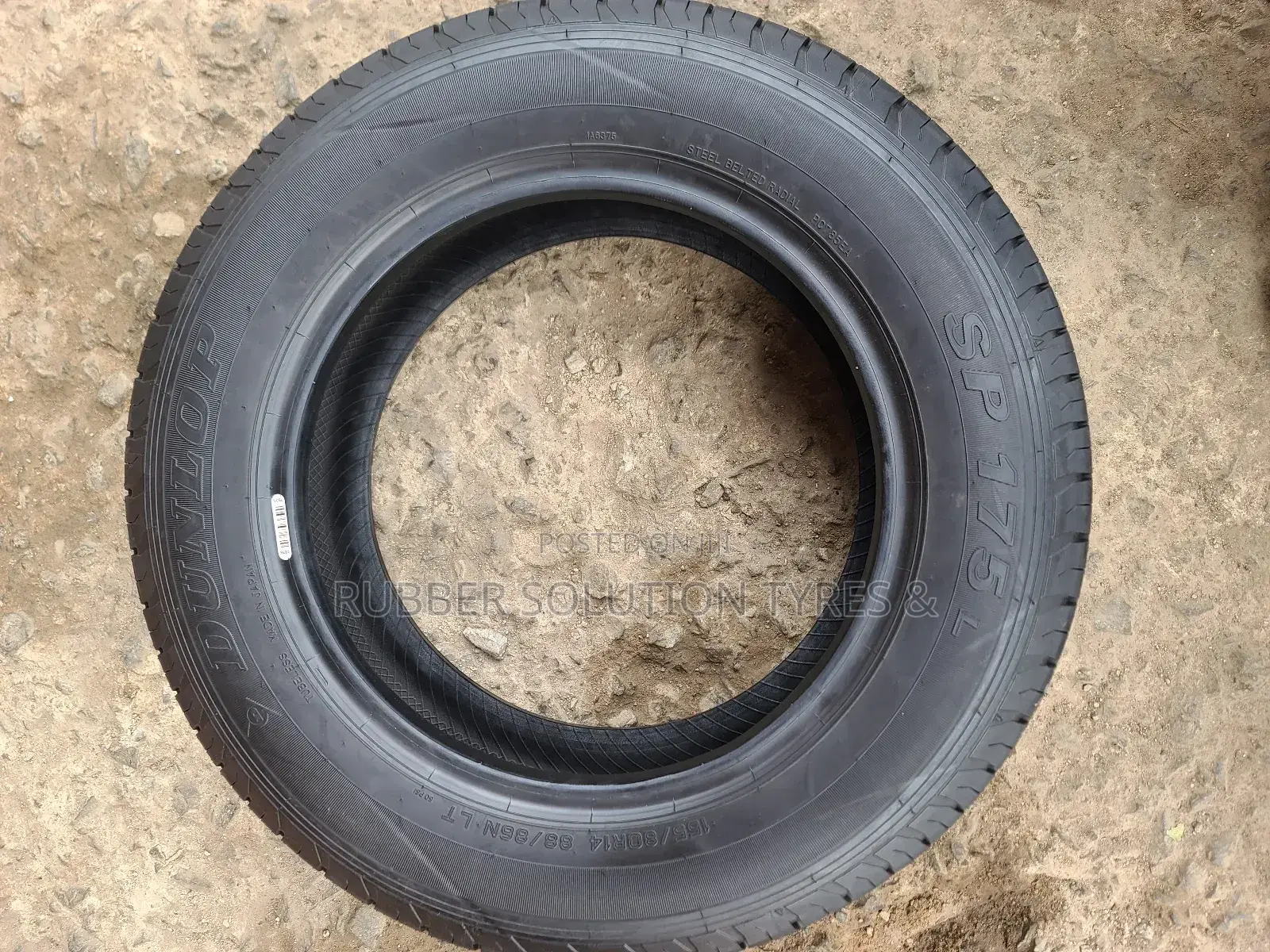155/80r14 Dunlop Tires [Made In Thailand]