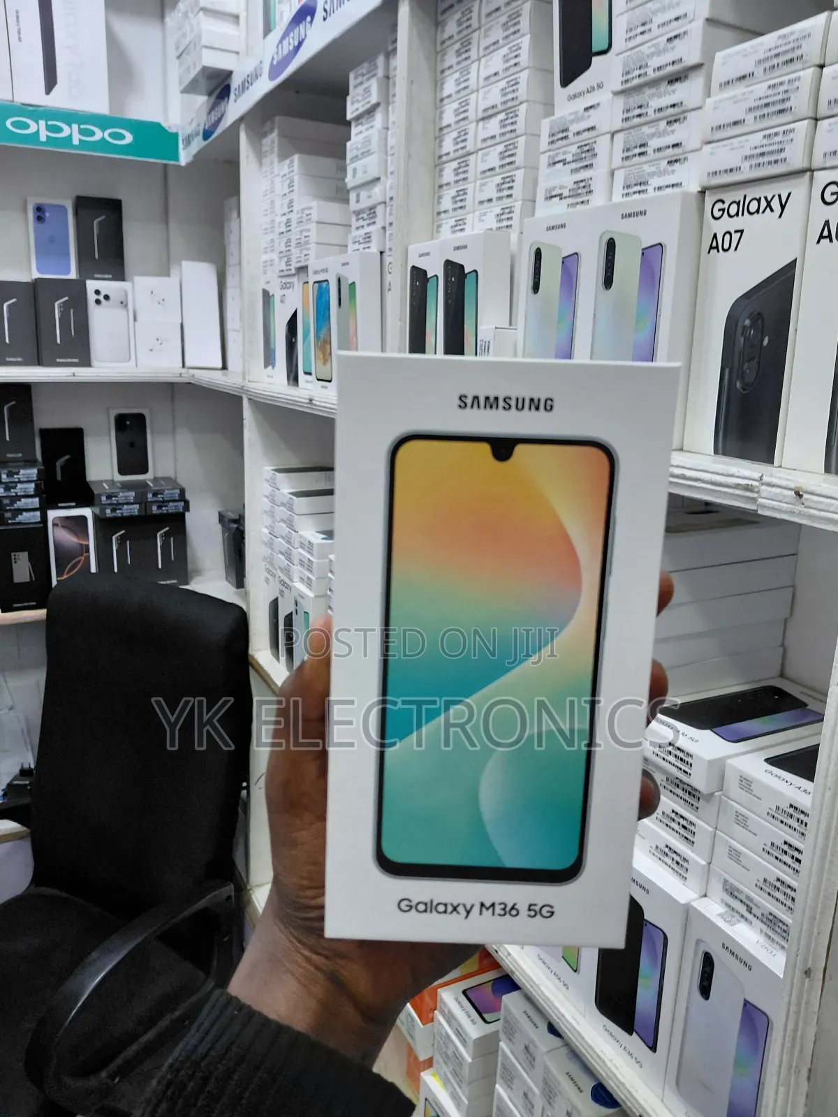 New Samsung Galaxy M36 5G 128 GB Black
