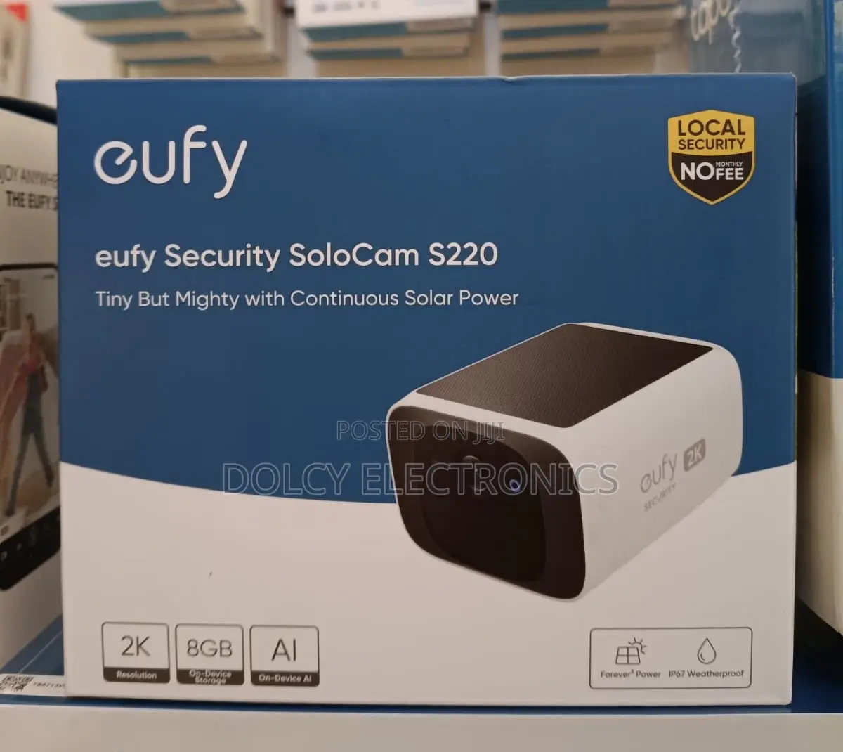 Eufy Security – Solocam S220 Solar-Powered Battery Camera