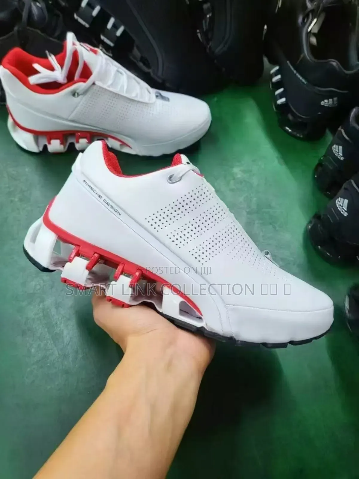 Porsche White's Sneakers