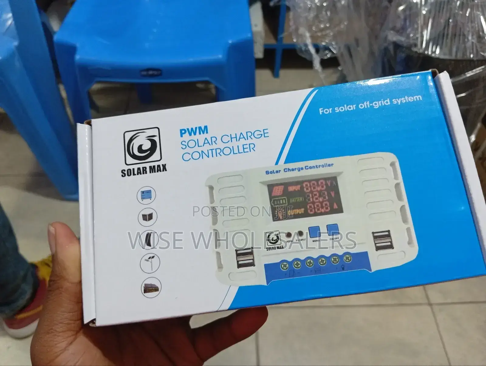 Solarmax Pwm Solar Charge Controller.√°°