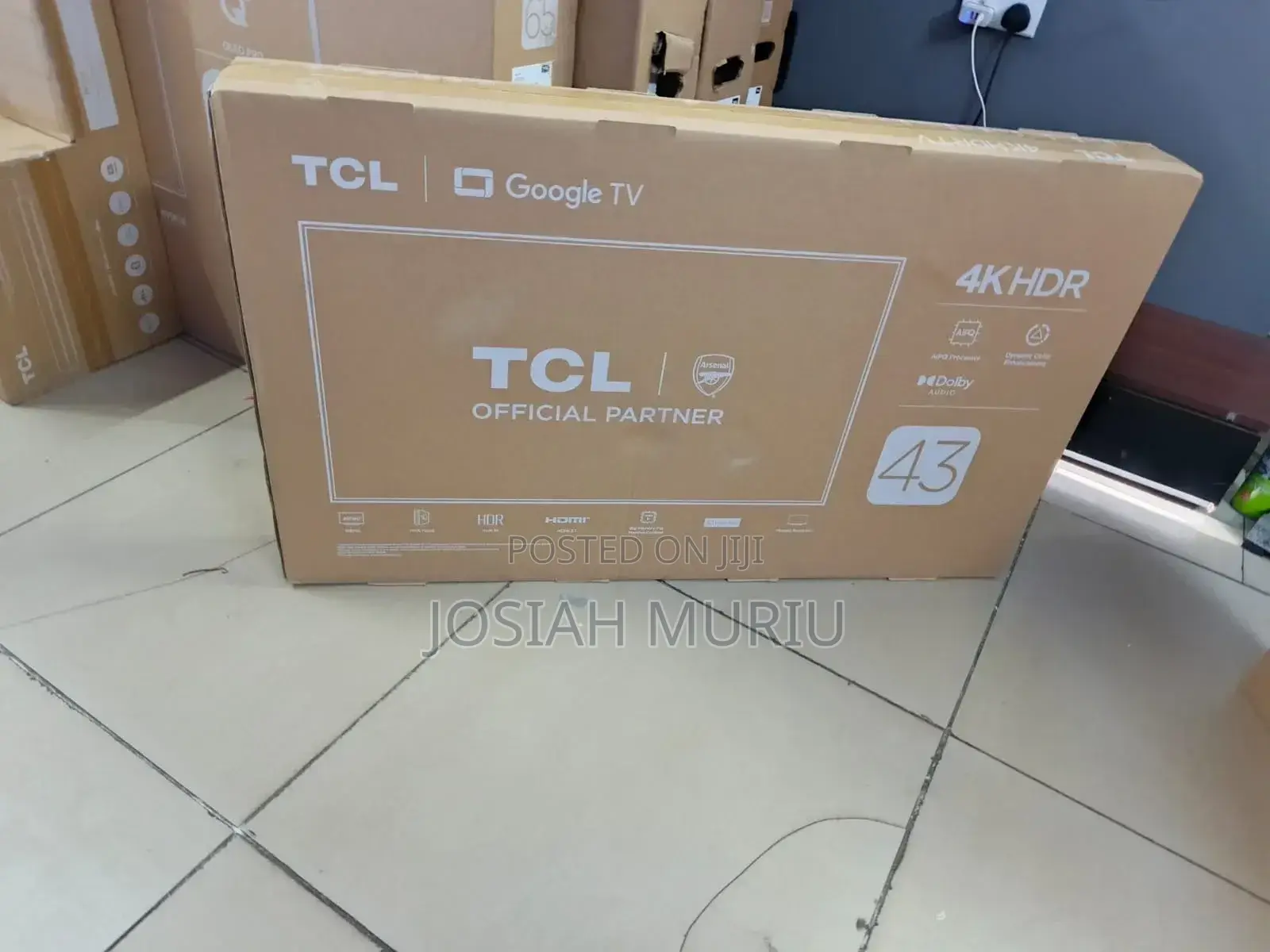 43-Inch Ultra Hd TCL Tv , Vibrant Picture Quality
