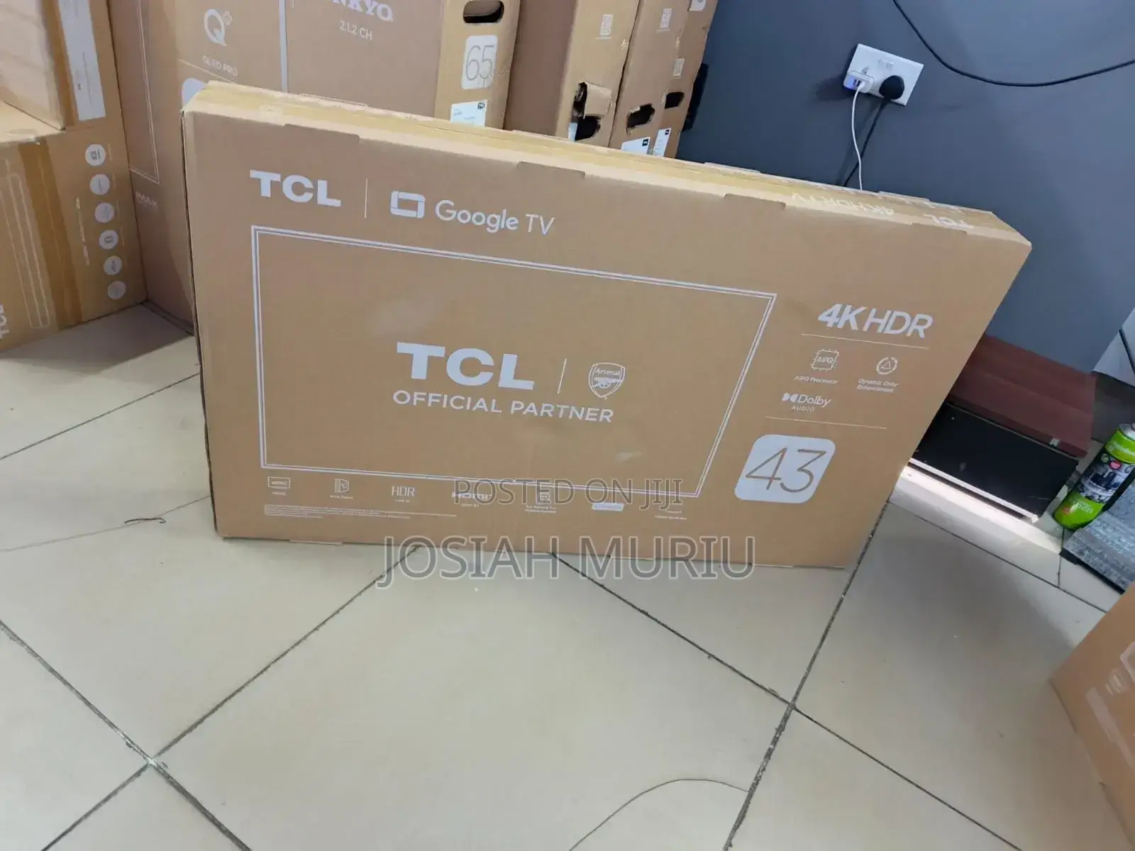 43-Inch Ultra Hd TCL Tv , Vibrant Picture Quality