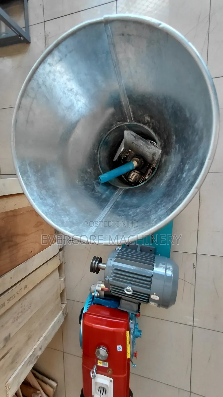 Commercial 7.5hp Electric Animal Feed Pellet Maker Machine.