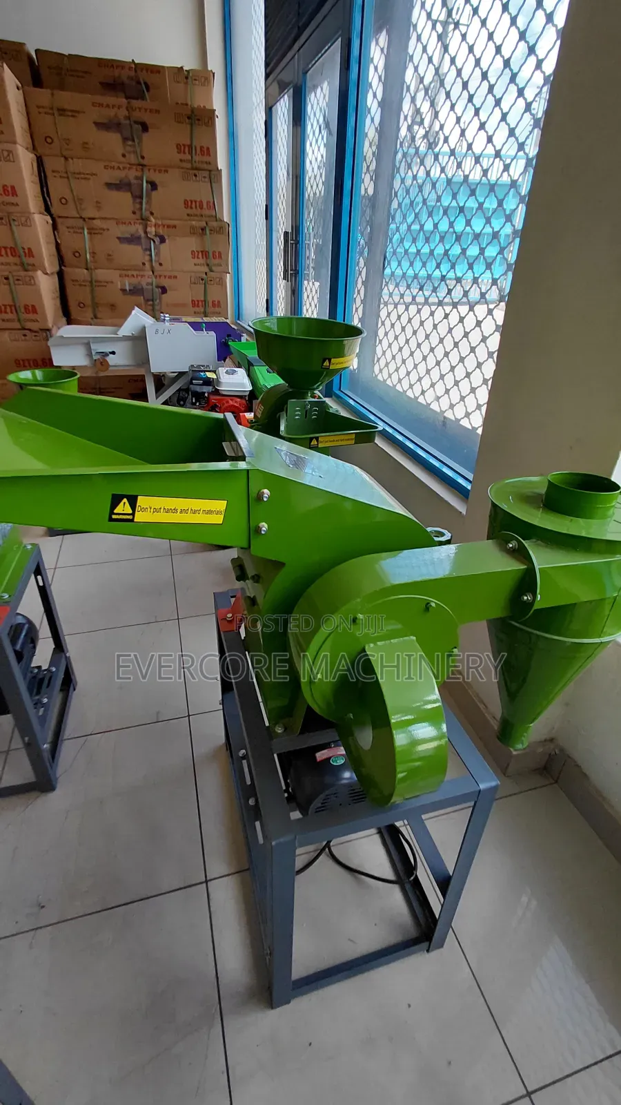 Corn Grinding Mill for Maize Flour Production With Motor/Engine.