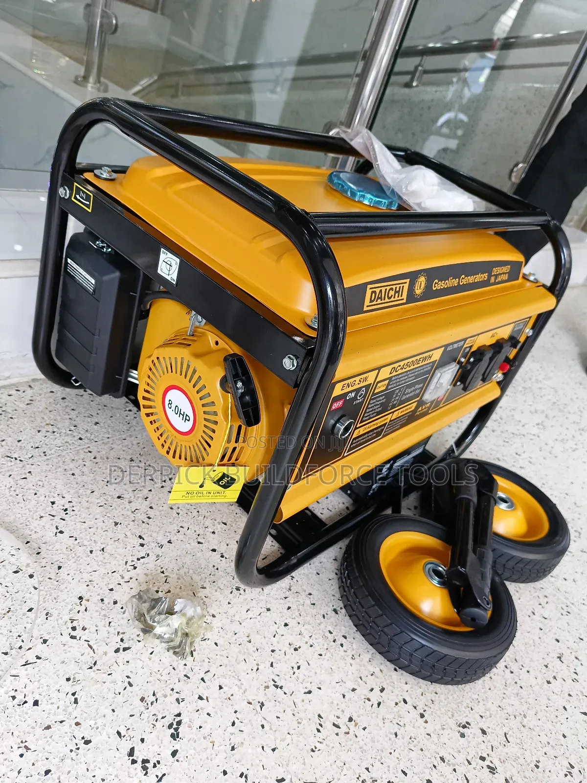 Daichi 4500ewh 4.0kw Key Start Gasoline Generator