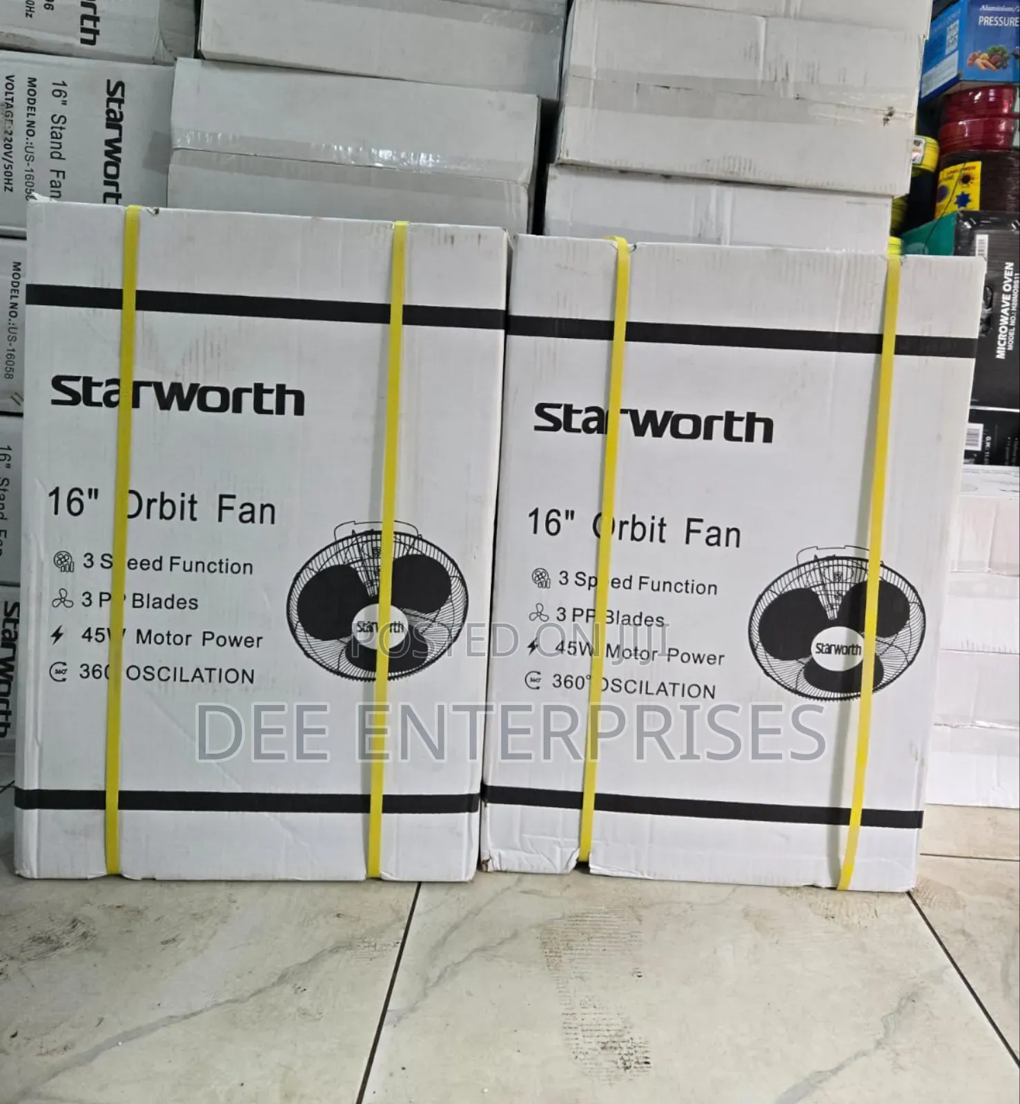 Starworth 16"Orbit Fan 360° Oscillation