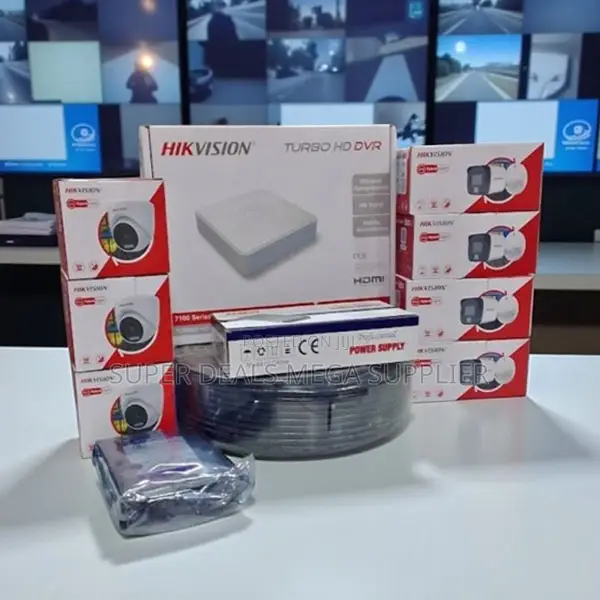 8 Smart Hybrid Colored Night Vision Hikvision 1080p DVR Combo Pack