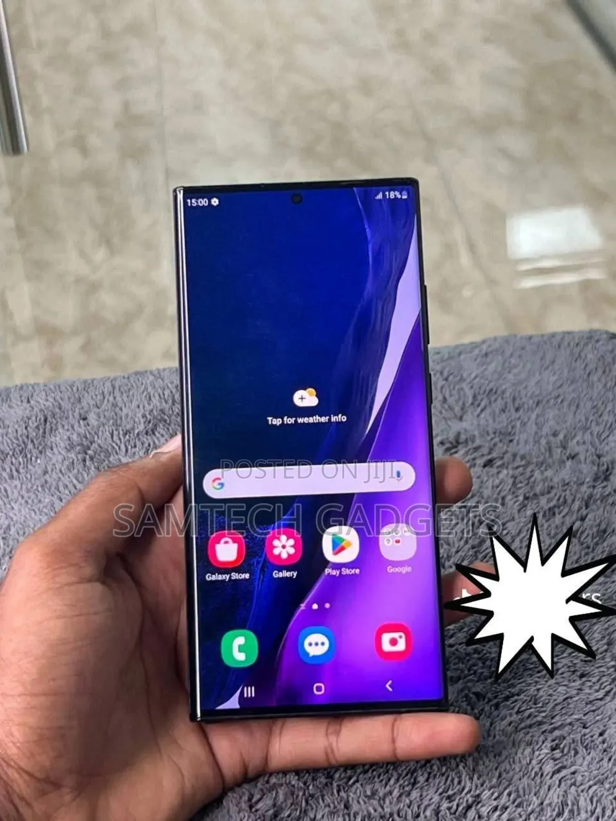 Samsung Galaxy Note 20 Ultra 5G 256 GB Black