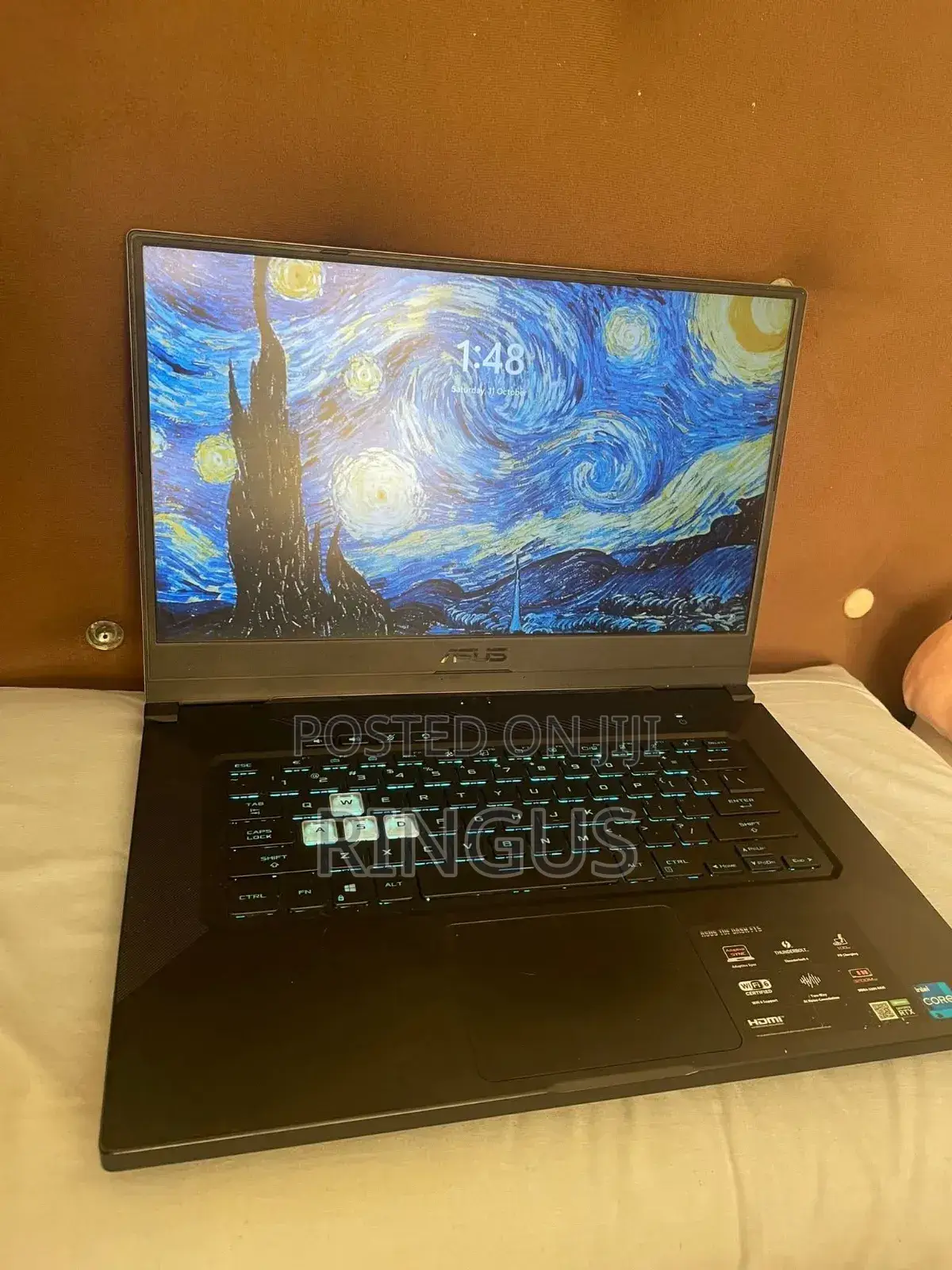 New Laptop Asus TUF Dash F15 16GB Intel Core I7 SSD 512GB