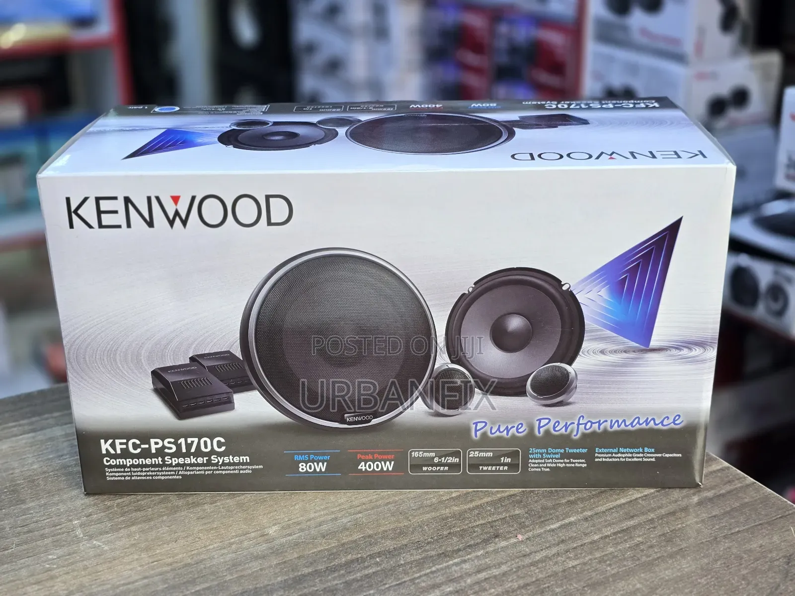 Kenwood KFC-Ps170c 400watts 6.5 Inches Component Speakers