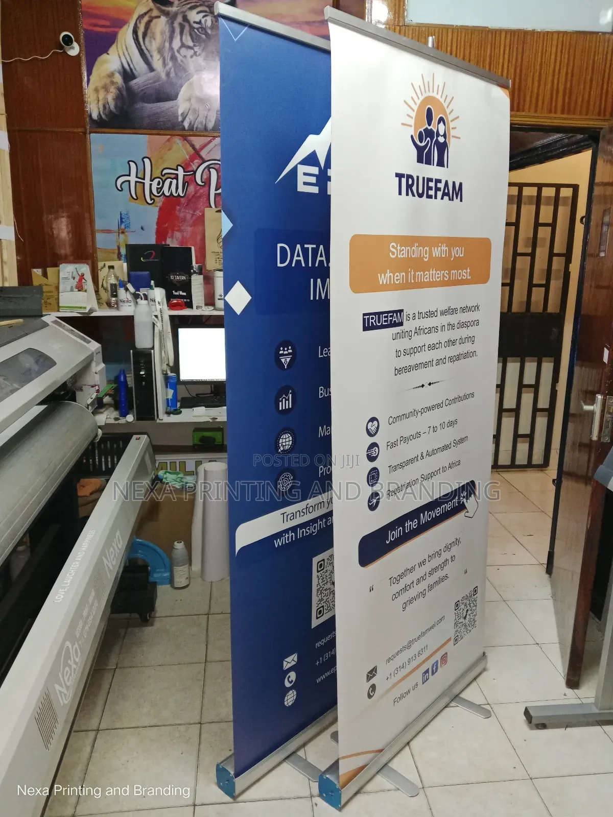 Standard Narrow Base Roll-up Banner