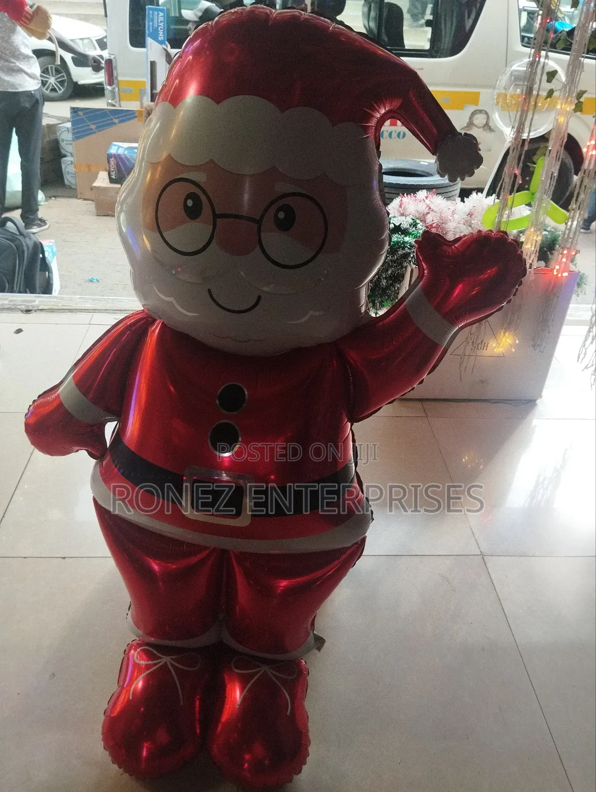Santa Foil Xmas