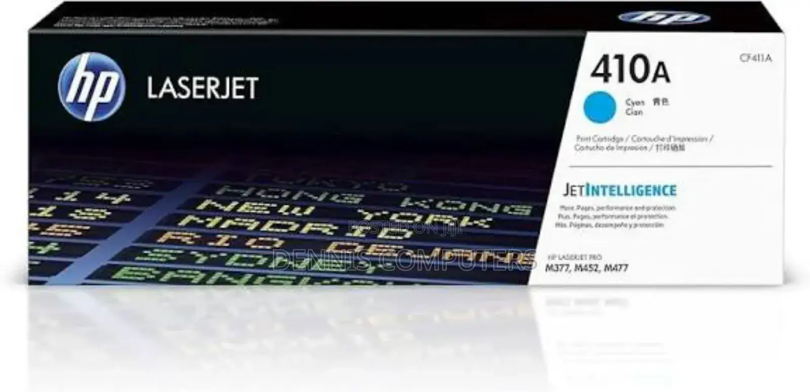 Hp 410a Cyan Original Laserjet Toner Cartridge -Cf411a