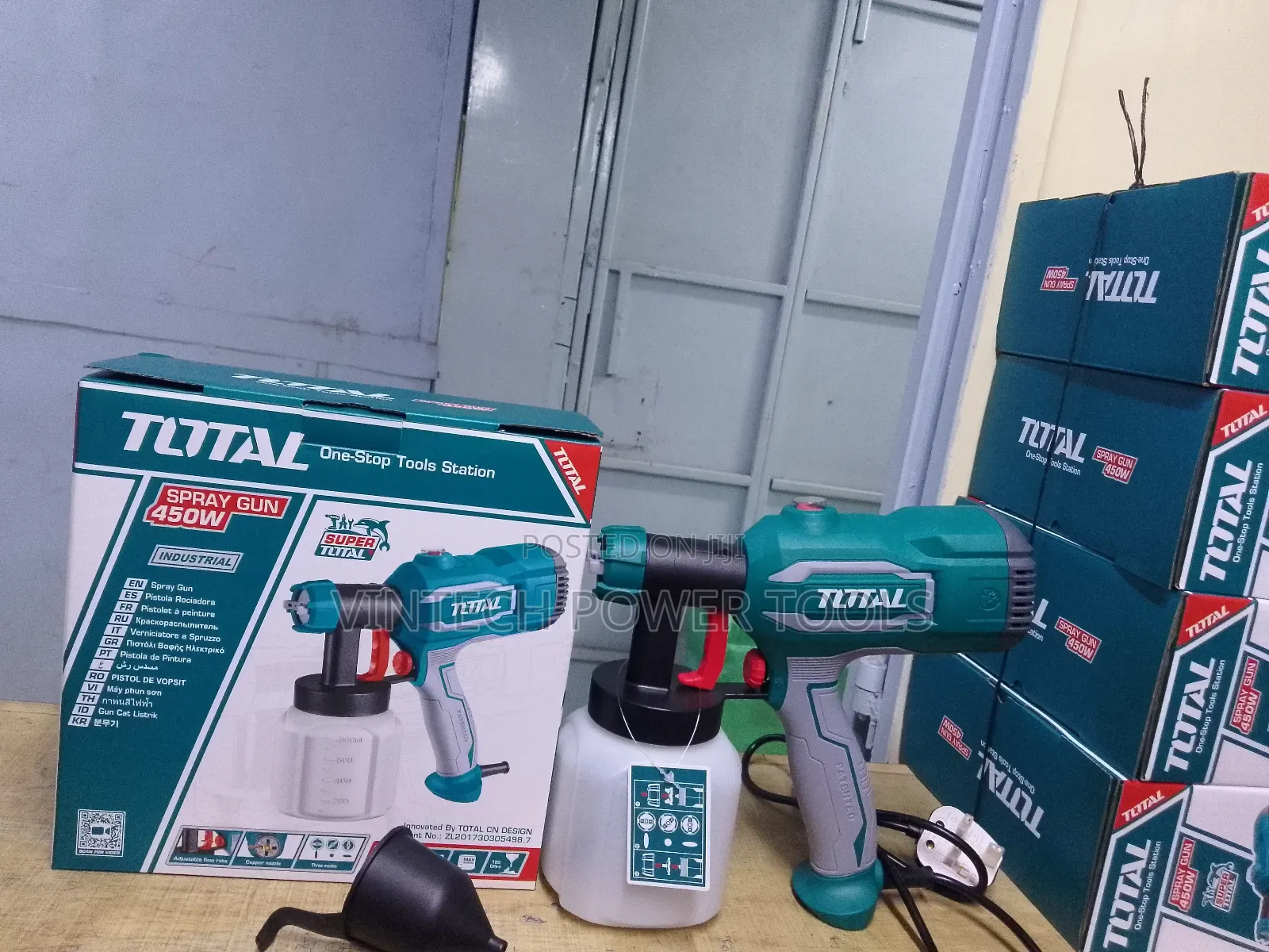 Total Spray Gun 450 W/Total Electric Spray Gun 450 W