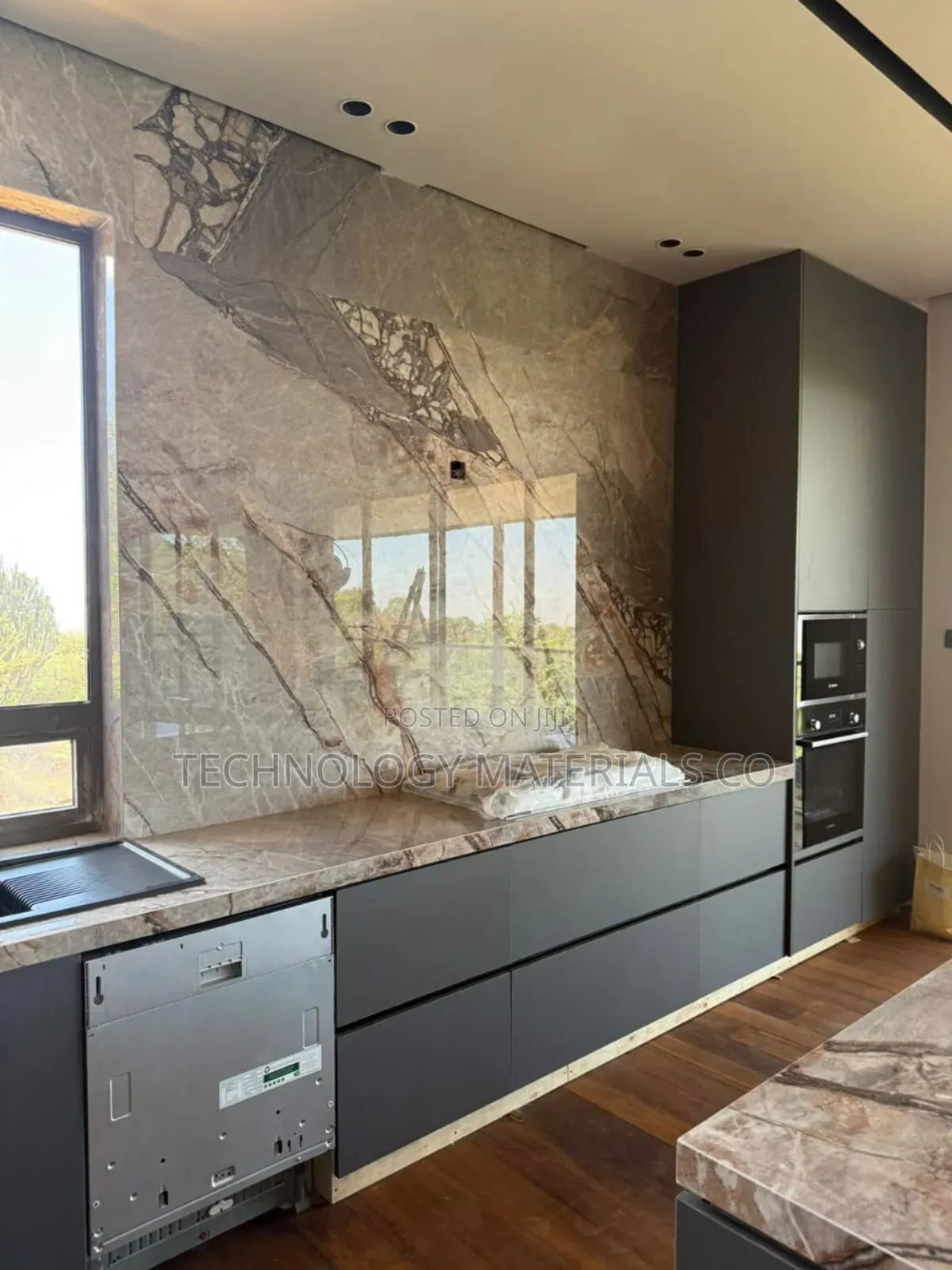 Chocolate Beton Island Sintered Stone(10.5ft * 5.2ft)