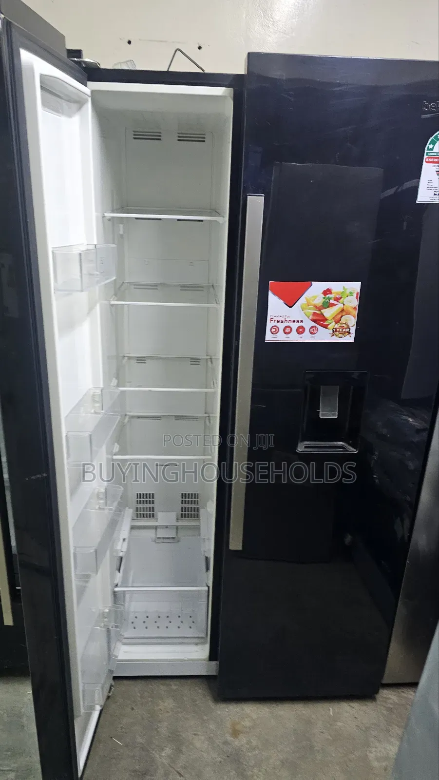 Beko 560l Side by Side Fridge With Dispenser