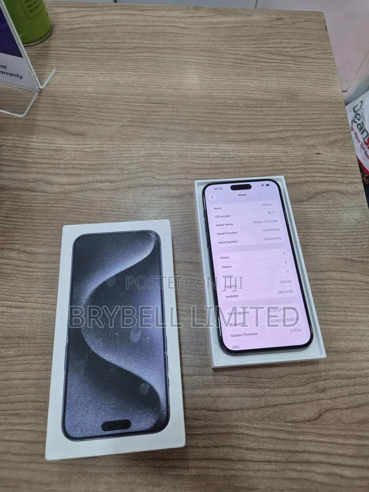 Apple iPhone 15 Pro Max 256 GB Blue