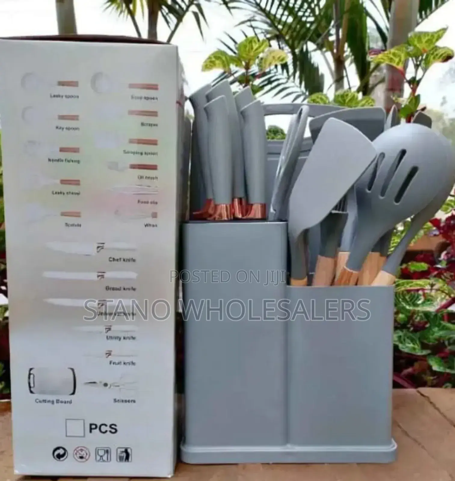 Durable Silicone Spoon 19pc Set