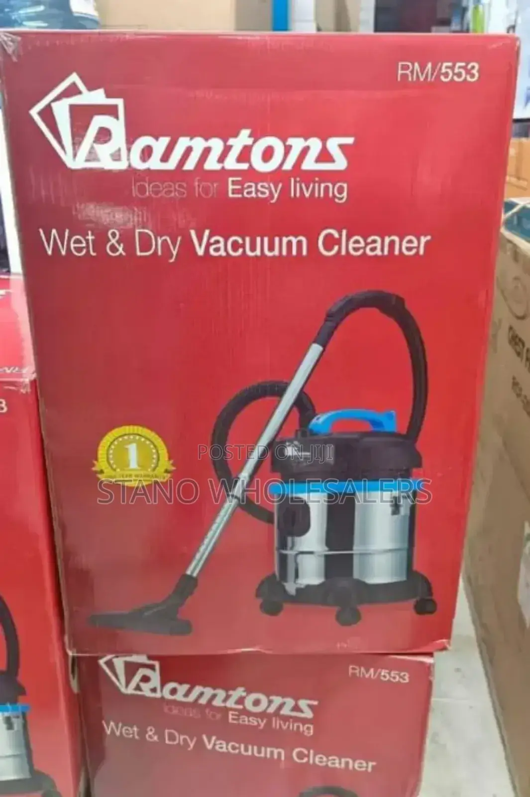 It's 21ltr Ramtons Vacuum Cleaner