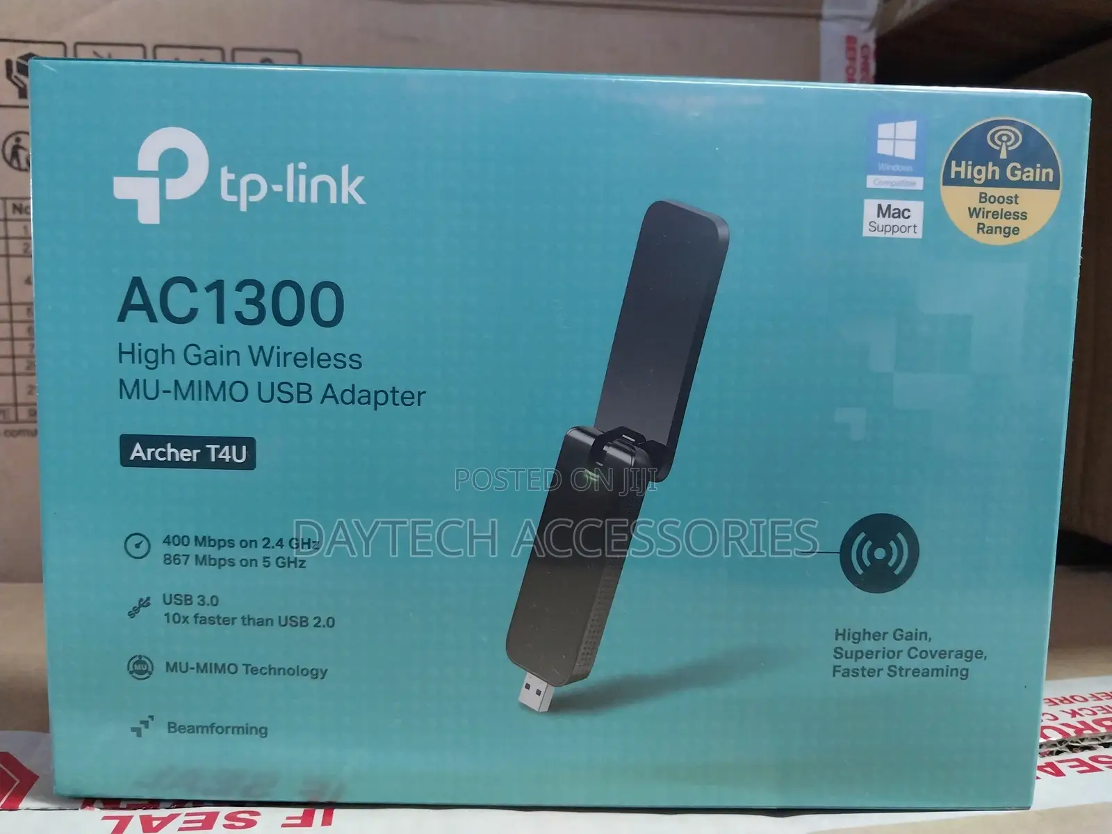 Tp-Link Archer T4u (V3.8) Wireless Dual Band Usb 3.0 Wifi Adapter.