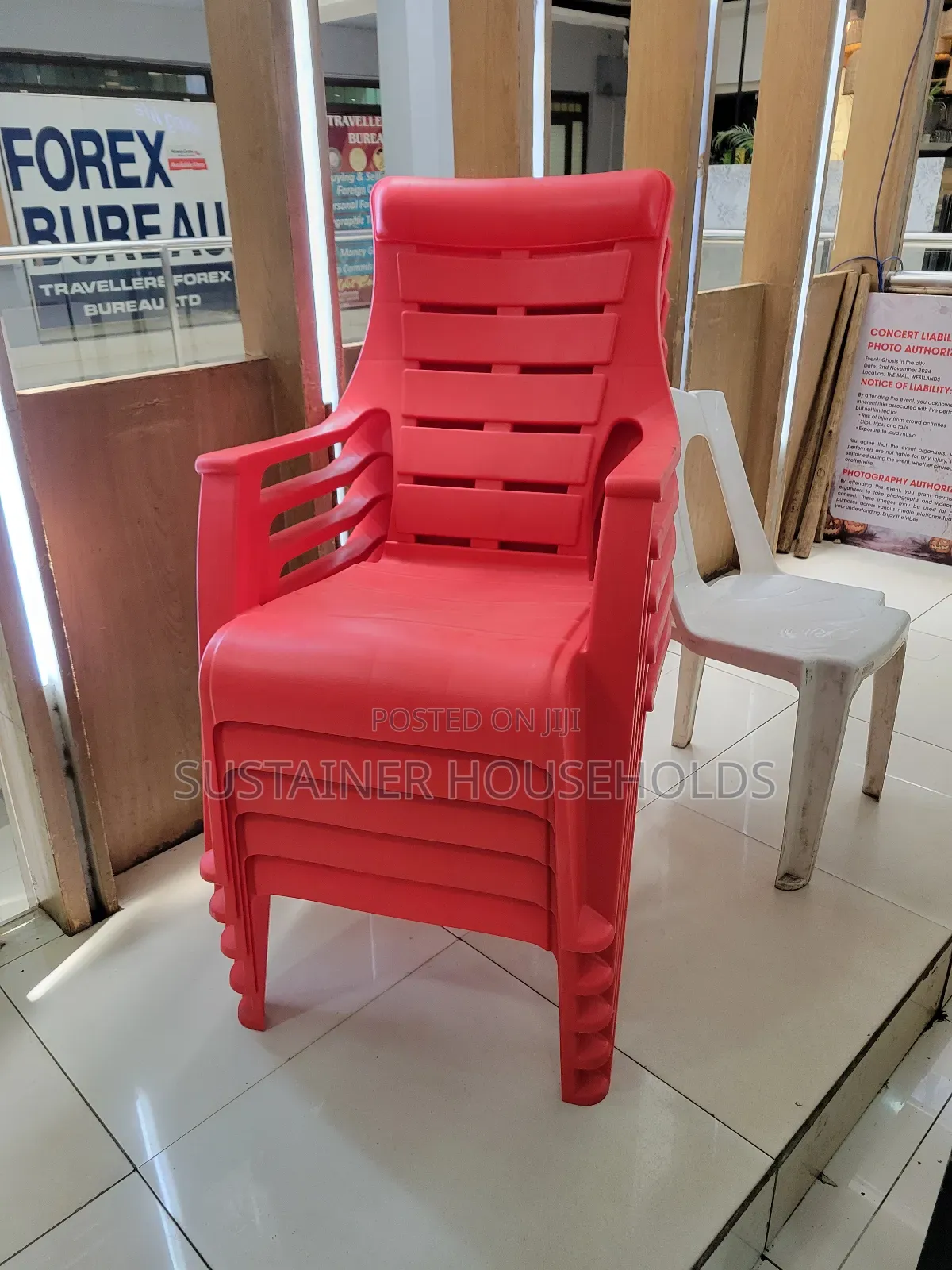 Garden Plastic Chairs With Long Backrest