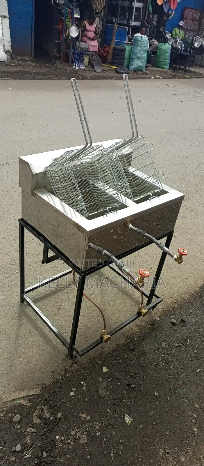 Dual Gas Fryer