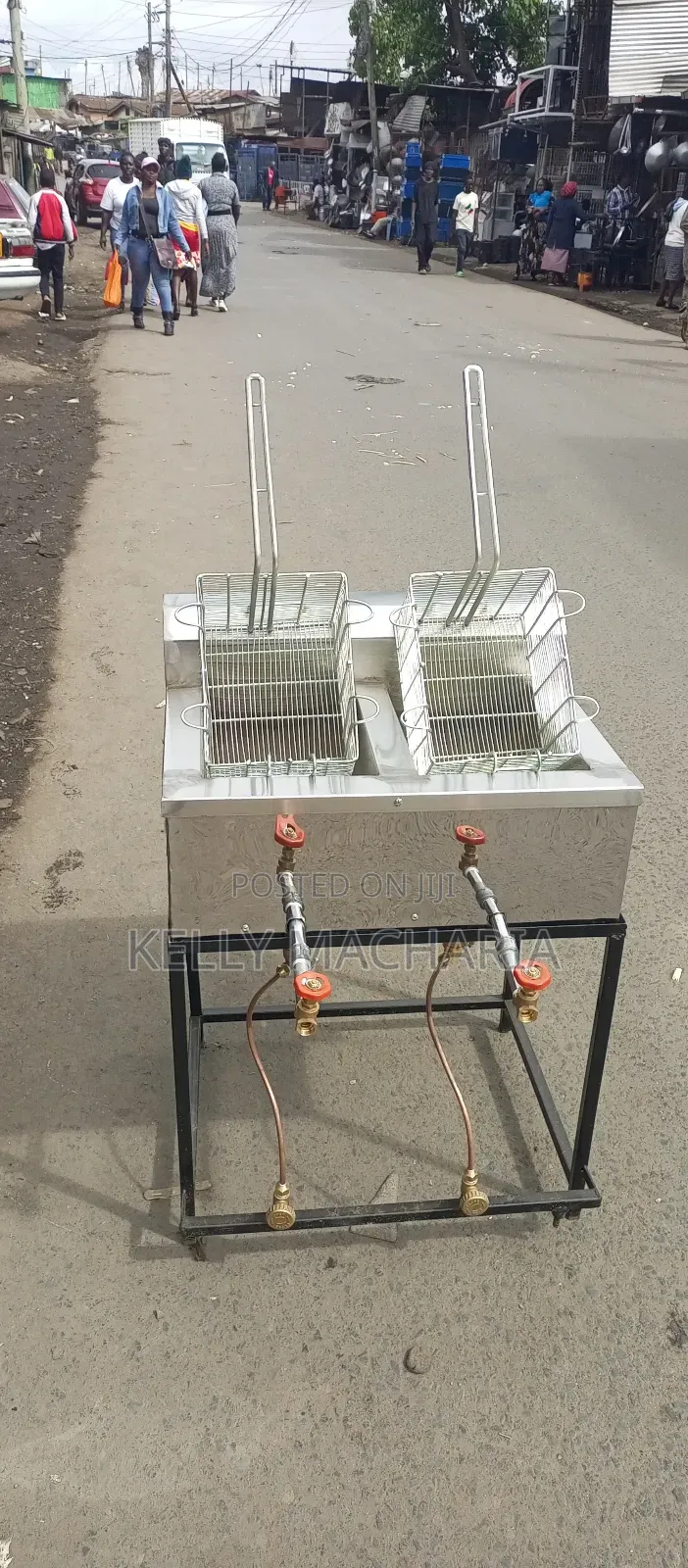 Dual Gas Fryer