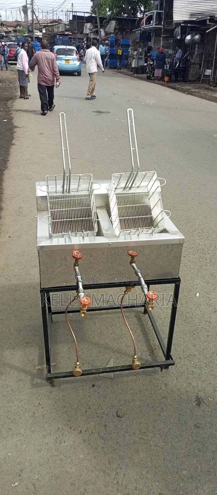 Dual Gas Fryer