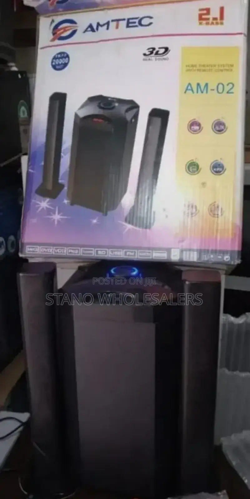 Amtec Subwoofer With Remote