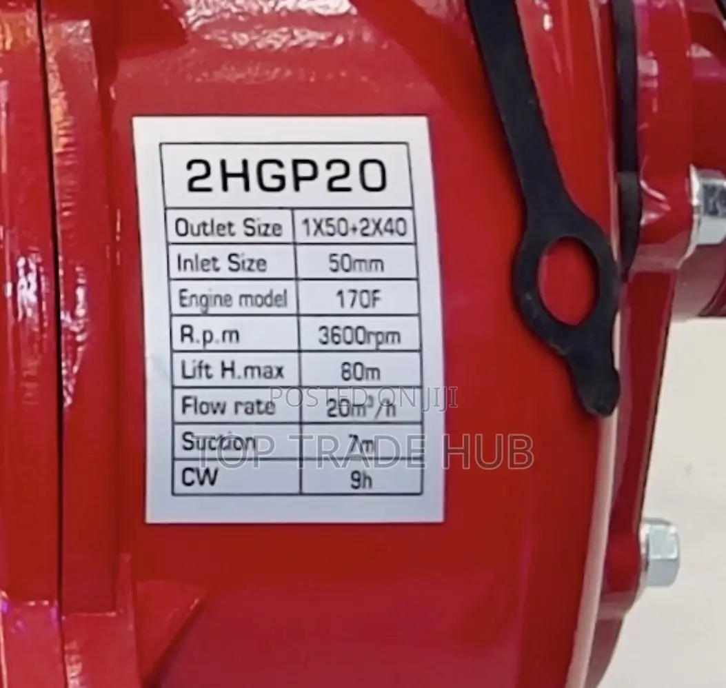 Lusqi High Pressure Water Pump 2 Inch 80m Head